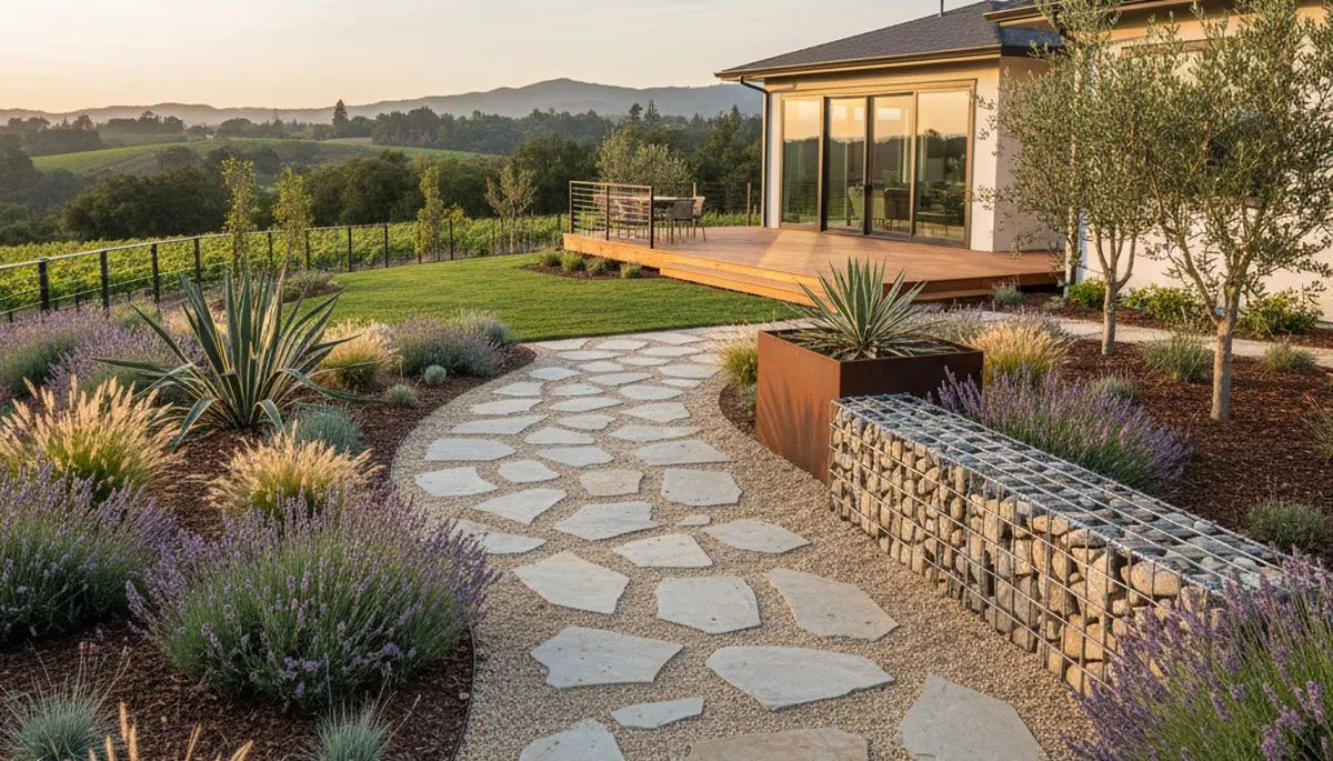 Landscaping service in Santa Rosa, CA for residential yards and outdoor property maintenance